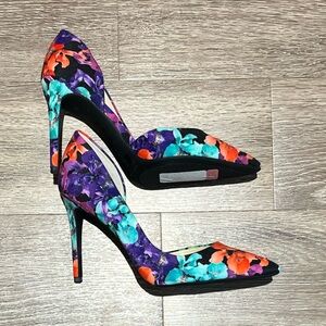 Jessica Simpson Floral Heels